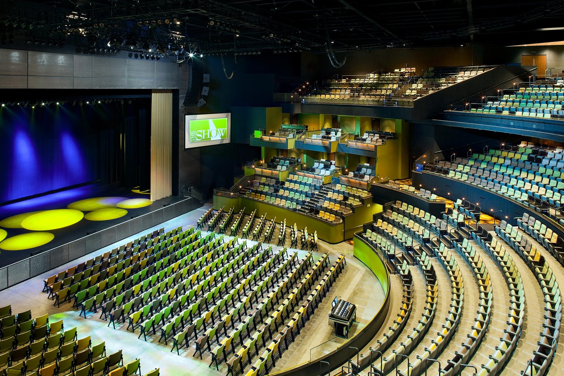 The Show interior at Agua Caliente Rancho Mirage