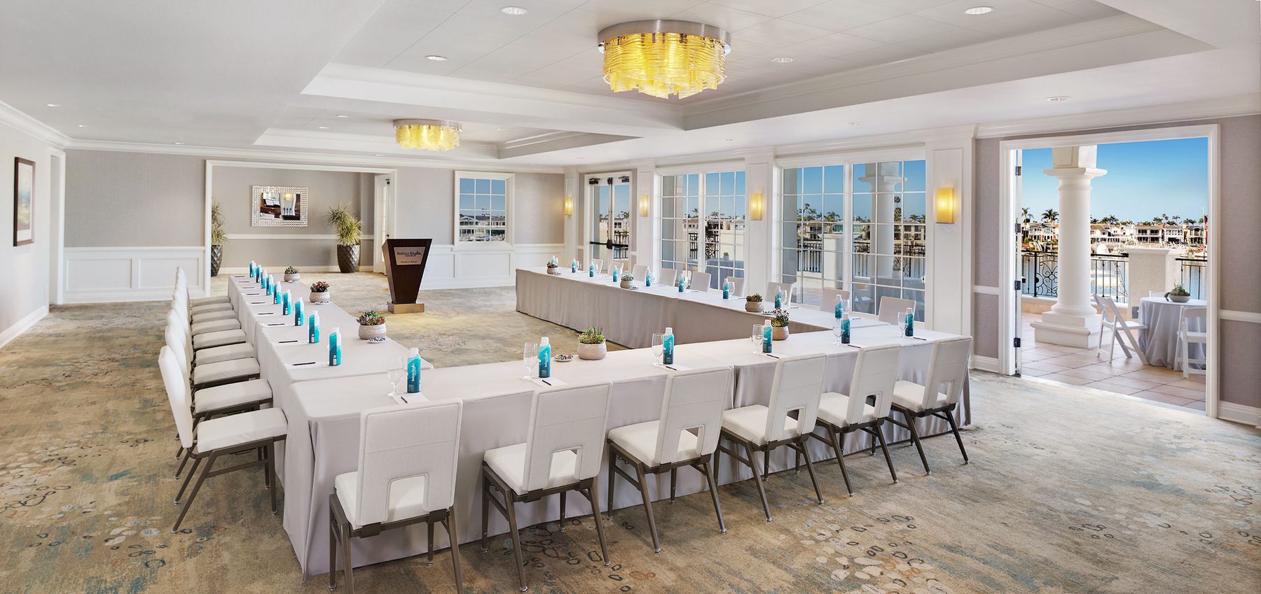 Bay View Room interior at Balboa Bay Resort