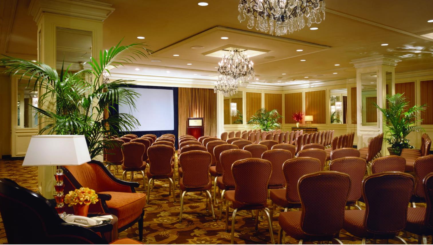 Champagne Room interior at Beverly Wilshire, a Four Seasons Hotel