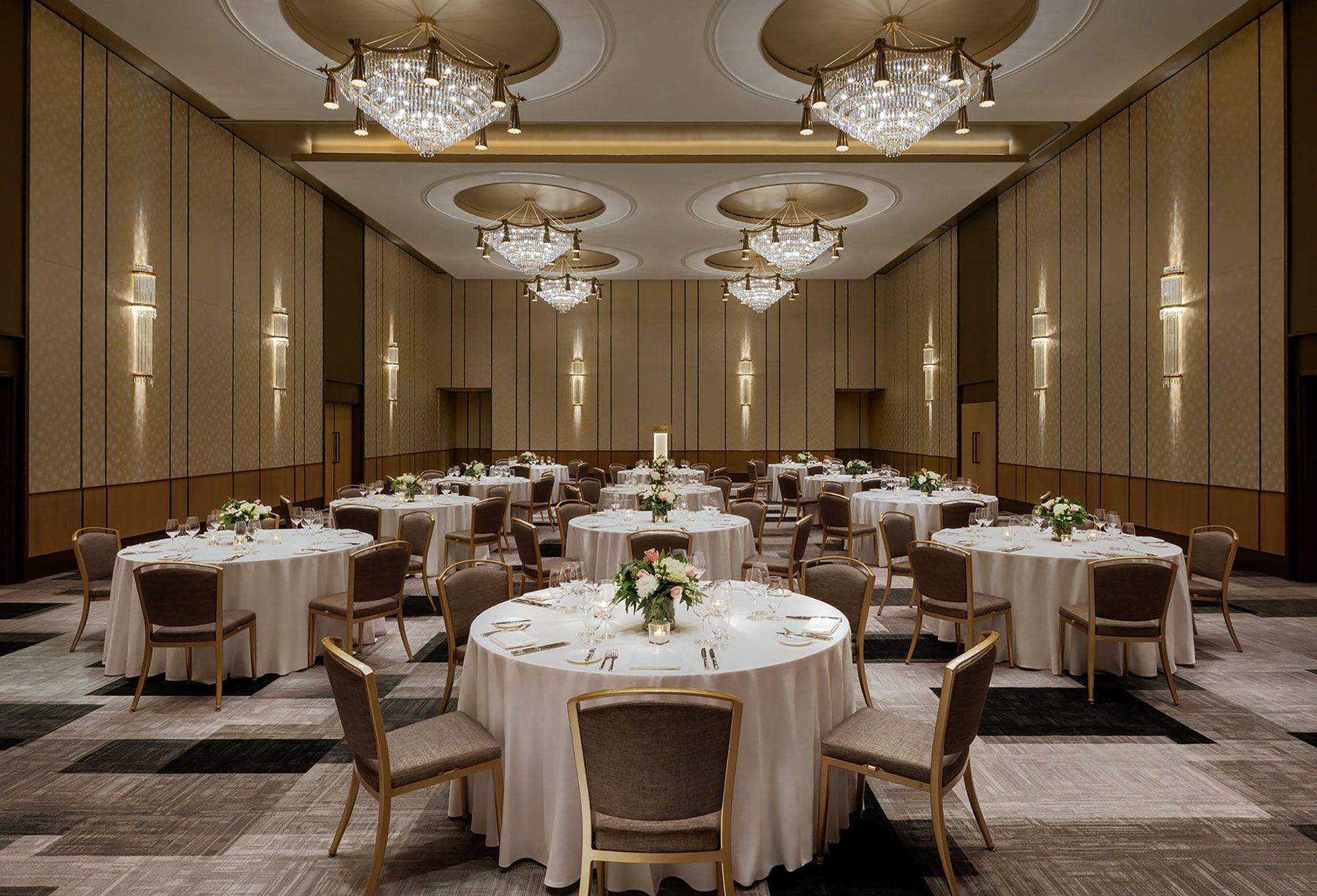 Constellation Ballroom interior at Fairmont Century Plaza