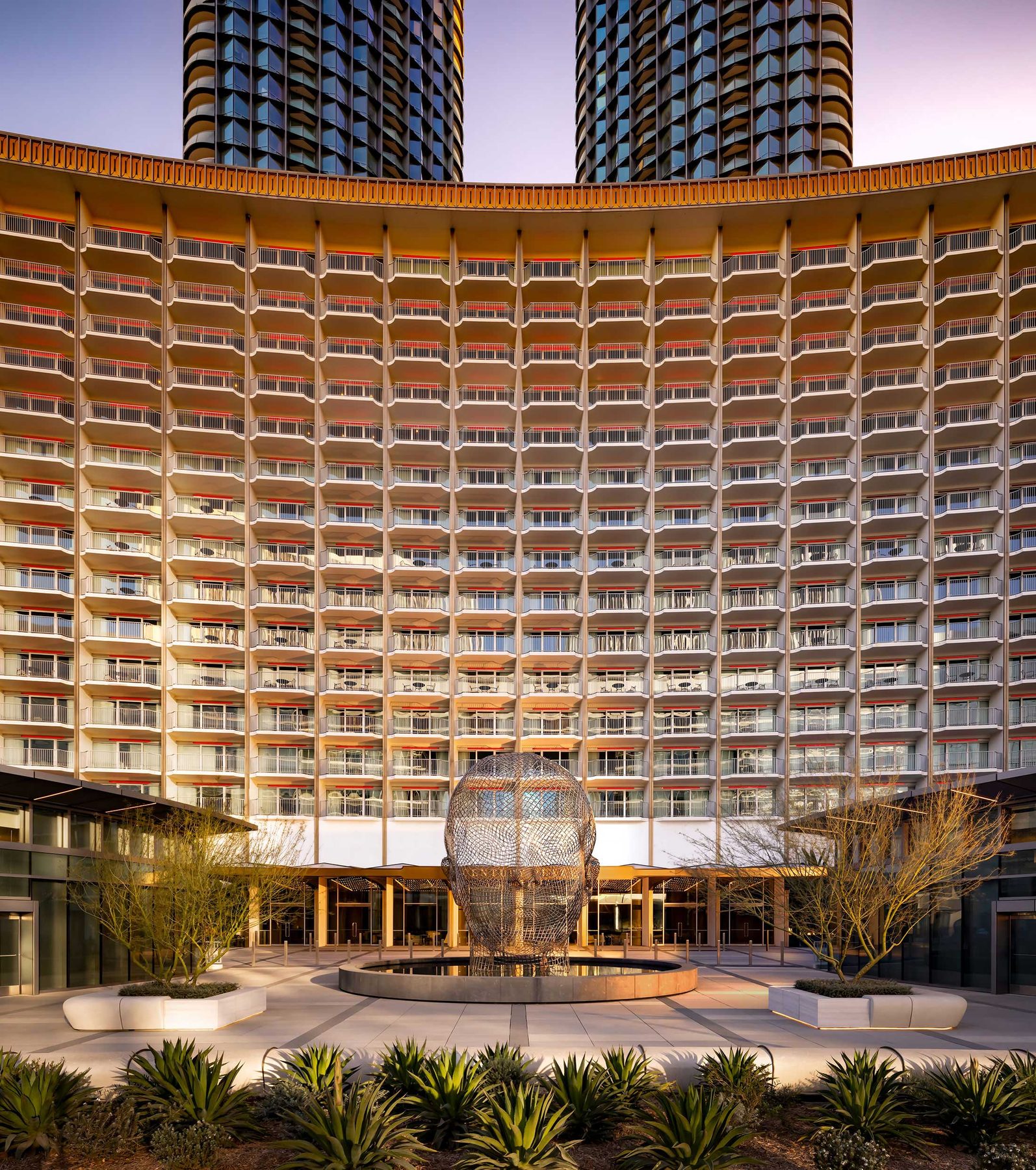 Fairmont Century Plaza towers in Century City