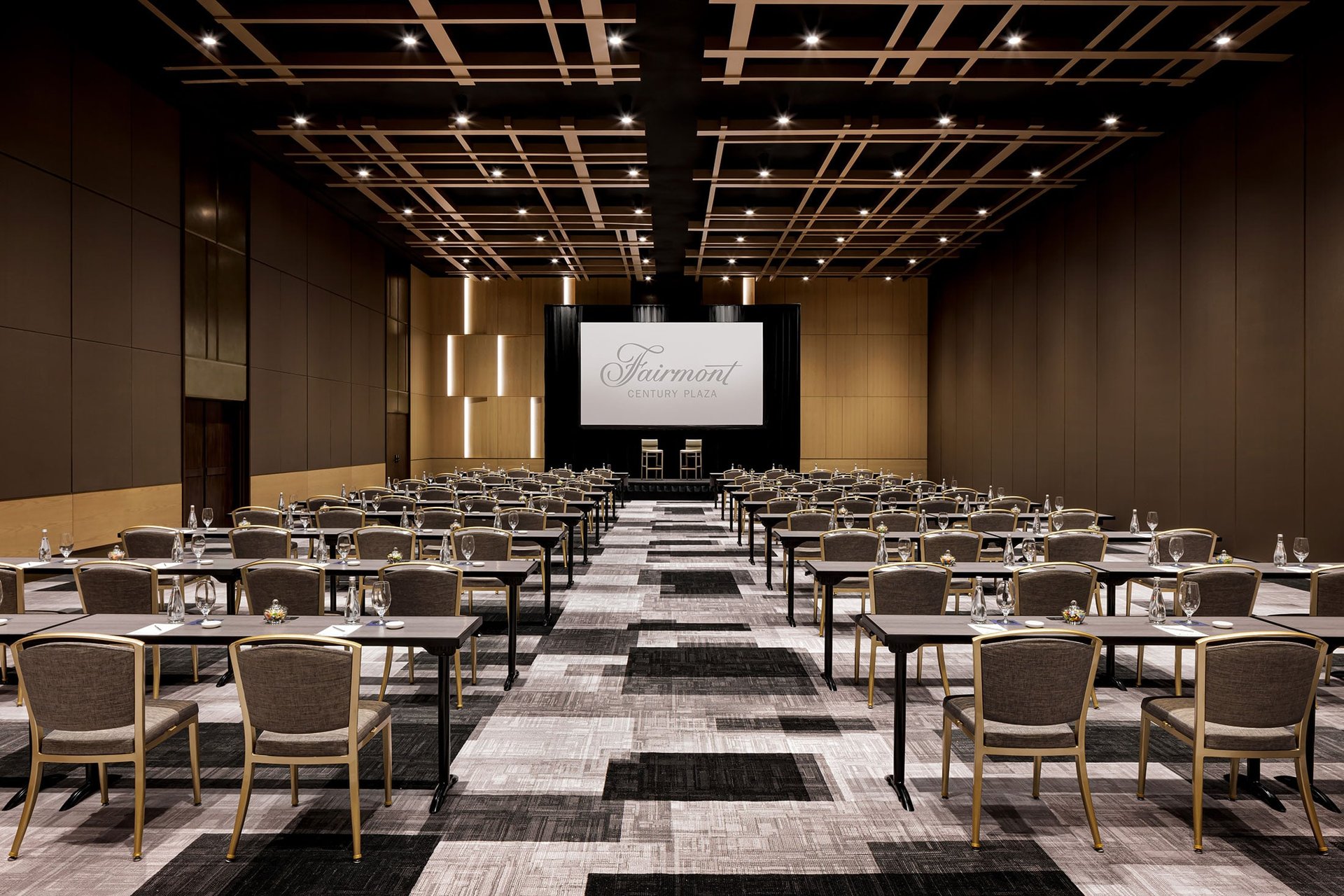 Los Angeles Ballroom interior at Fairmont Century Plaza — leftover interior, not a Santa Monica Ballroom plate