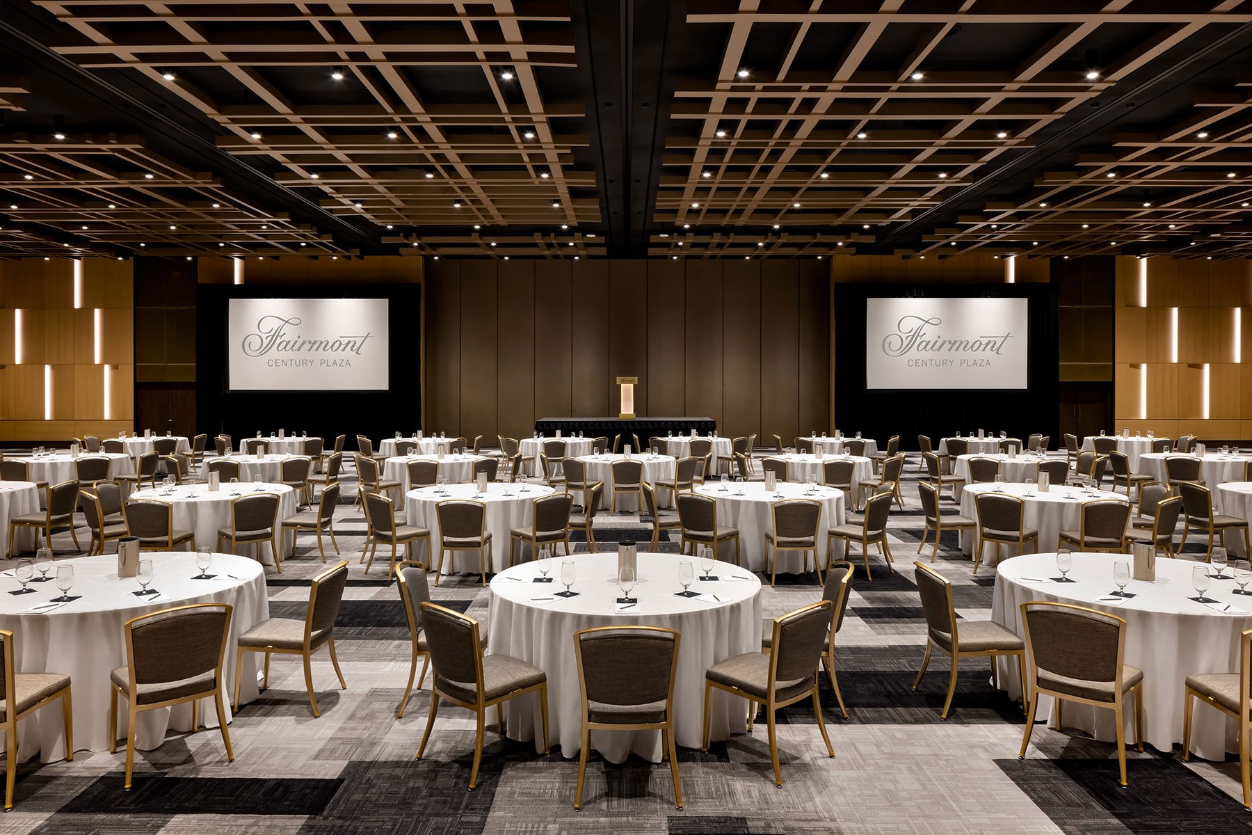 Los Angeles Ballroom interior at Fairmont Century Plaza