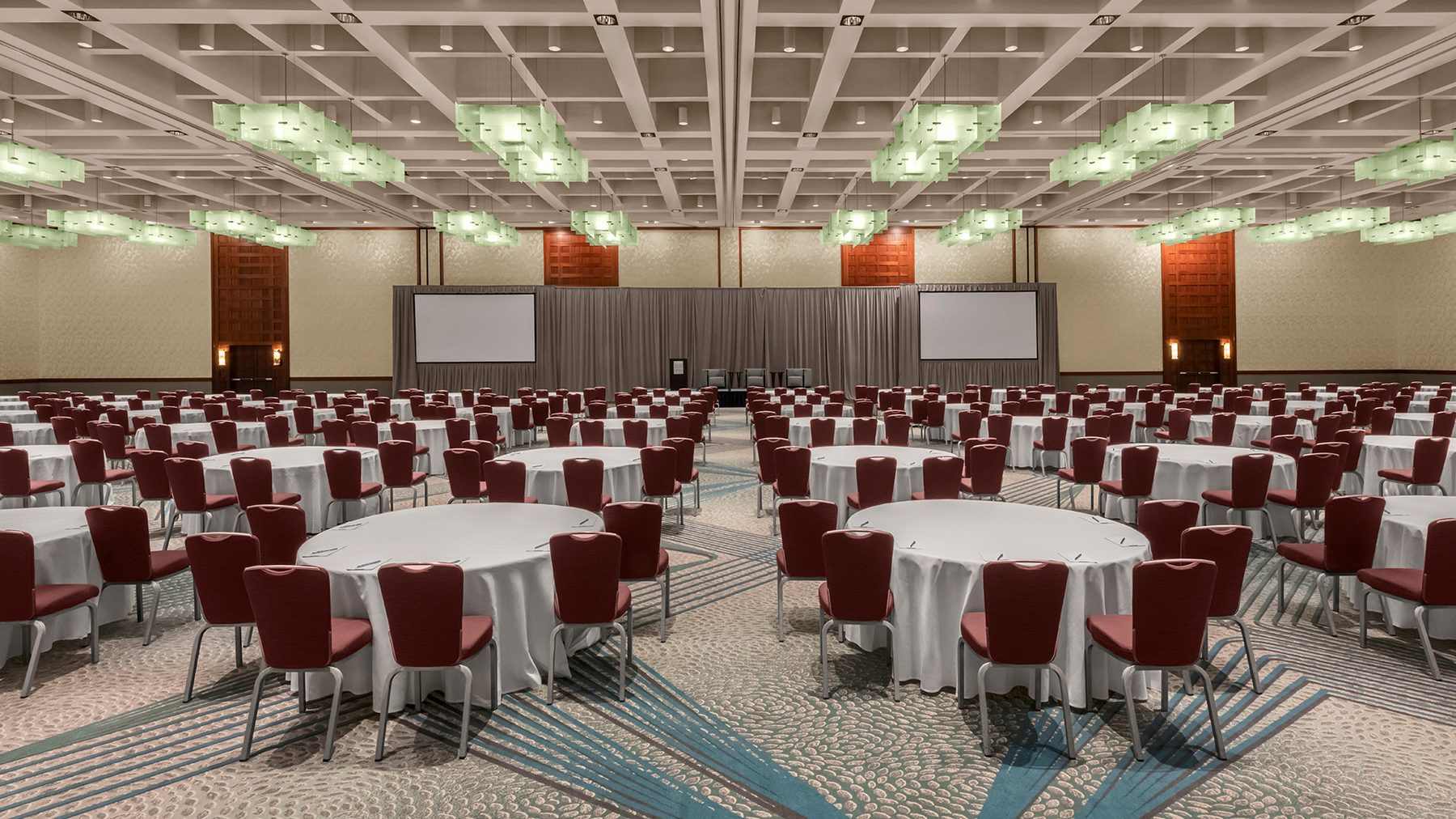 Indian Wells Ballroom banquet at Grand Hyatt Indian Wells — leftover interior, not a Grand Salon plate