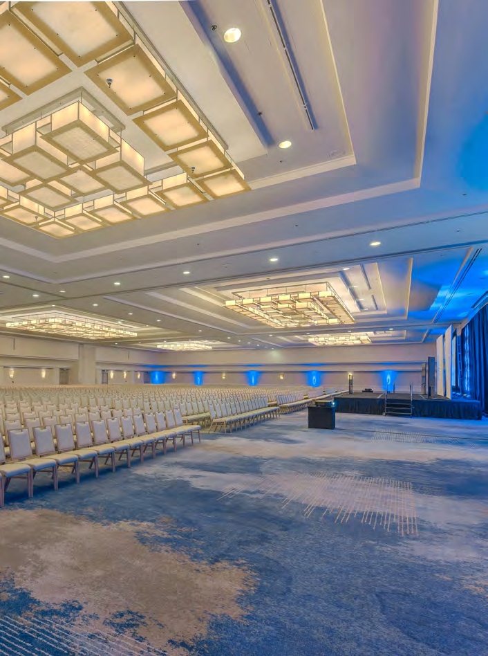 Pacific Ballroom interior at Hilton Anaheim