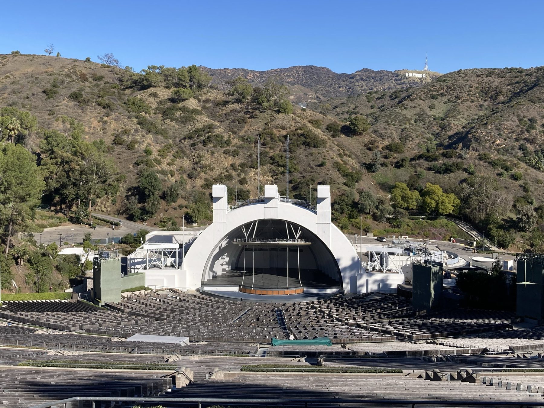 Hollywood Bowl shell
