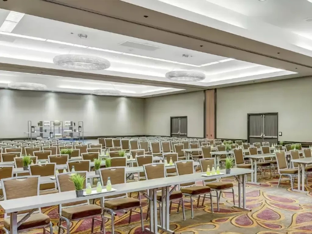 California Ballroom interior at Hotel Fera Anaheim