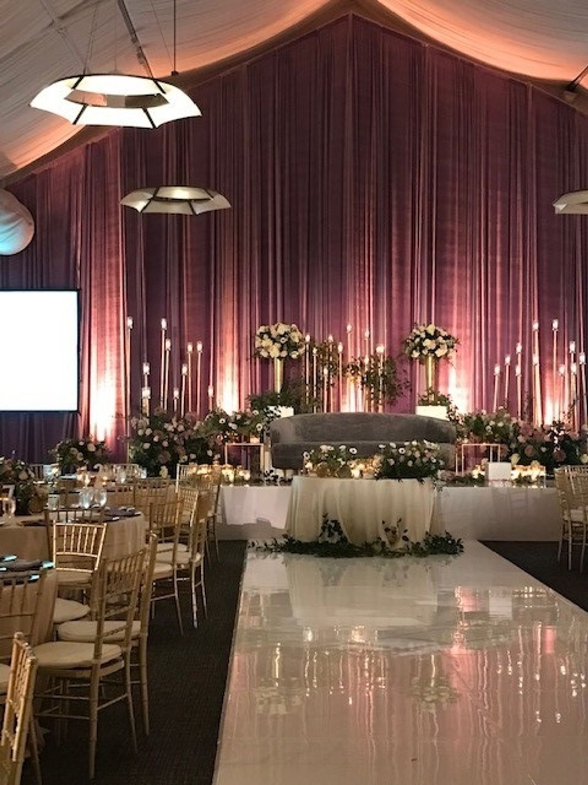Regency Ballroom classroom setup at Hyatt Regency Irvine — leftover interior, not a Pavilion plate