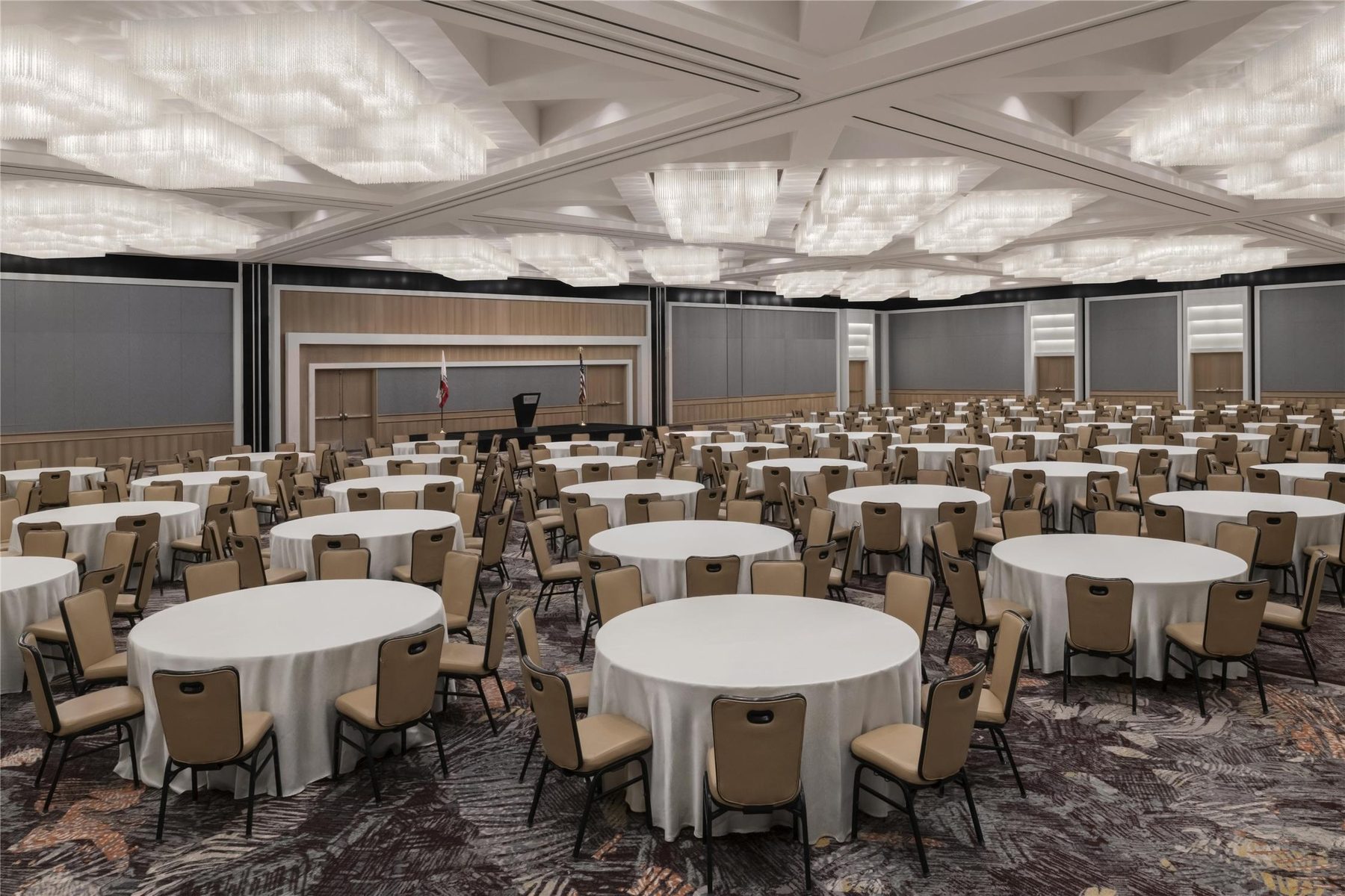Regency Ballroom interior at Hyatt Regency Irvine