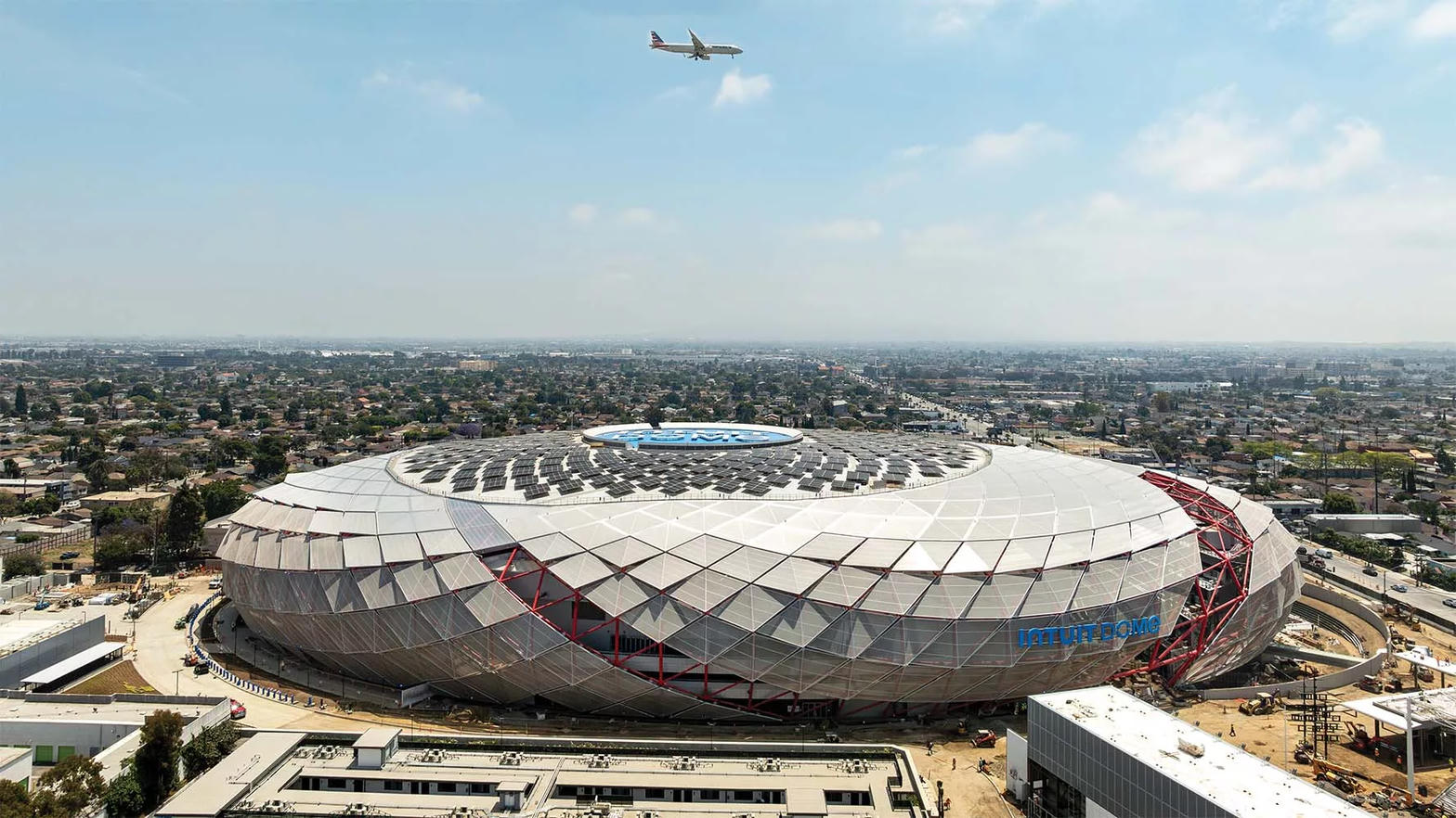 Intuit Dome aerial