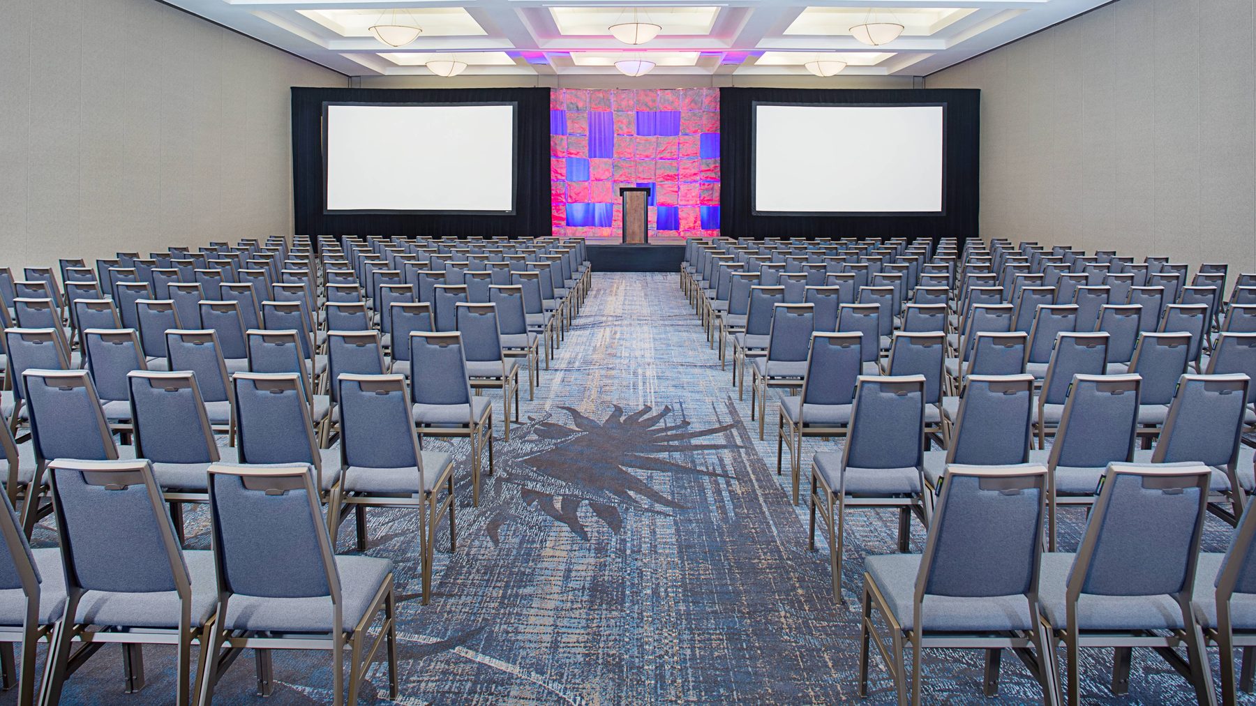 Academy Ballroom interior at Los Angeles Marriott Burbank Airport