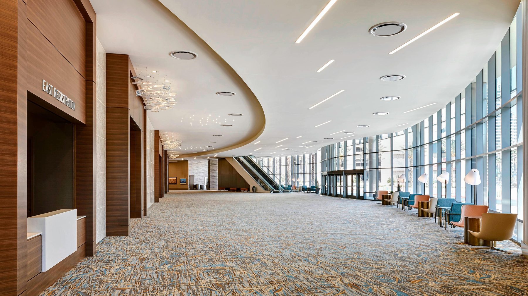 Marina Ballroom interior at Marriott Marquis San Diego Marina