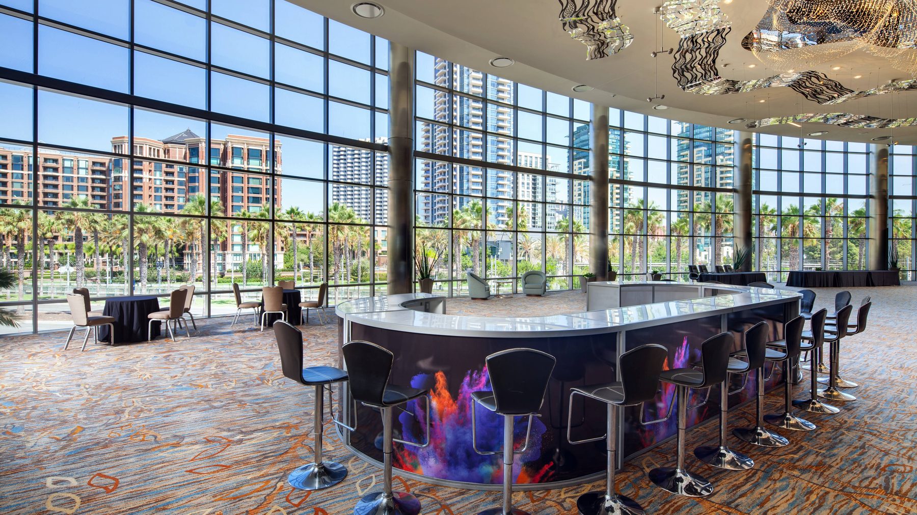 Marriott Grand Ballroom interior at Marriott Marquis San Diego Marina