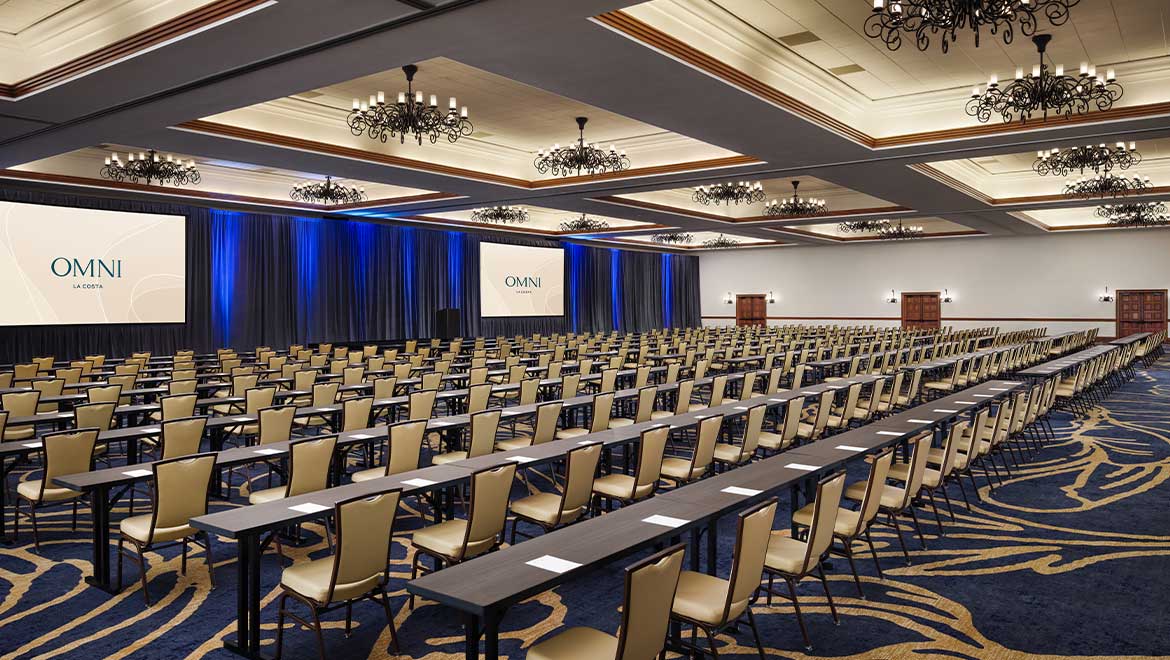 Costa del Sol Ballroom interior at Omni La Costa Resort