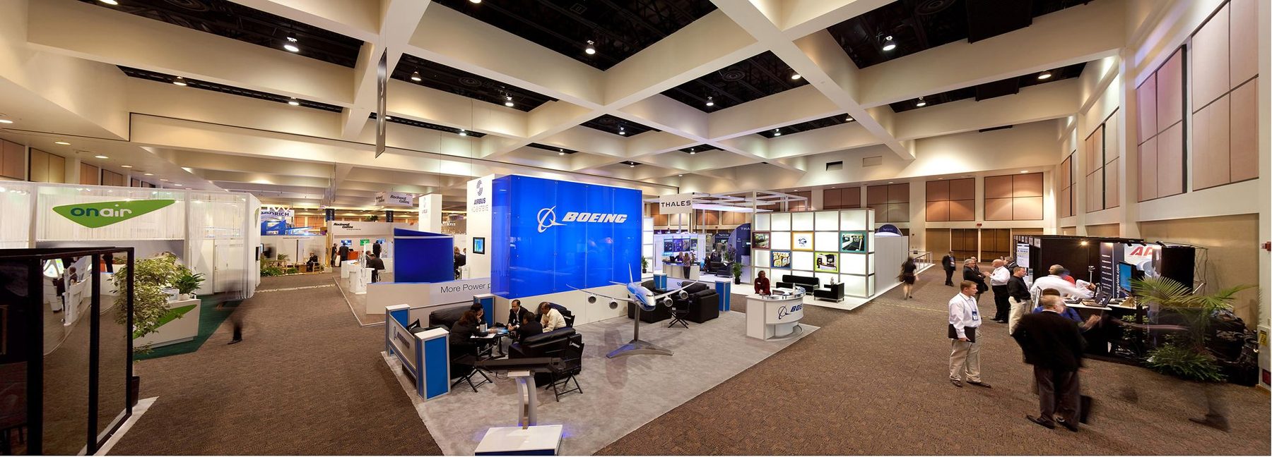 Oasis Exhibit Hall interior at Palm Springs Convention Center