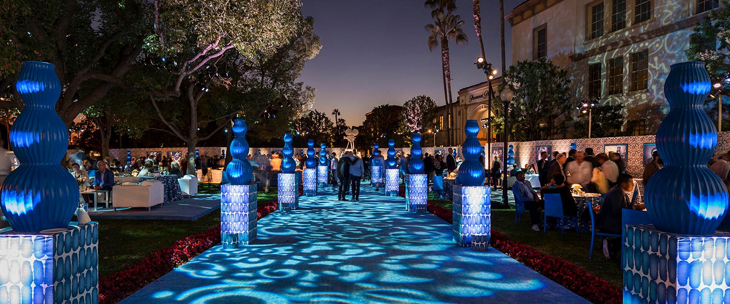 Paramount Pictures Parks outdoor lot event