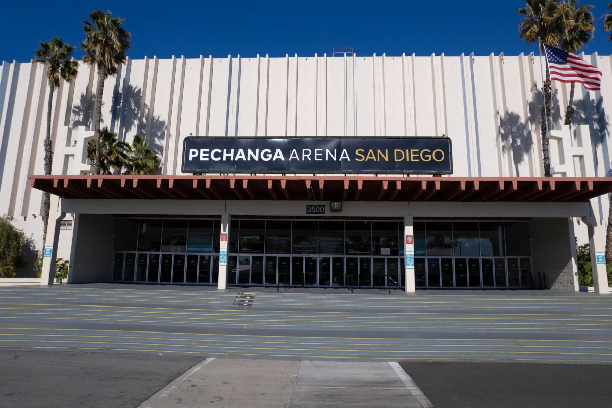 Pechanga Arena San Diego west entrance