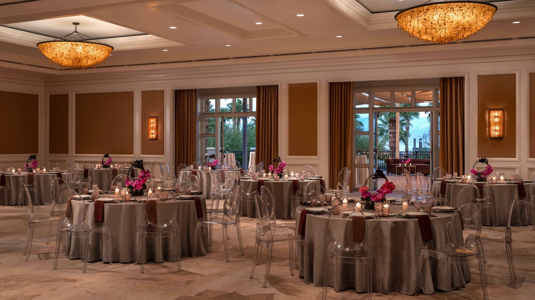 The Ritz-Carlton Ballroom interior at Ritz-Carlton Rancho Mirage