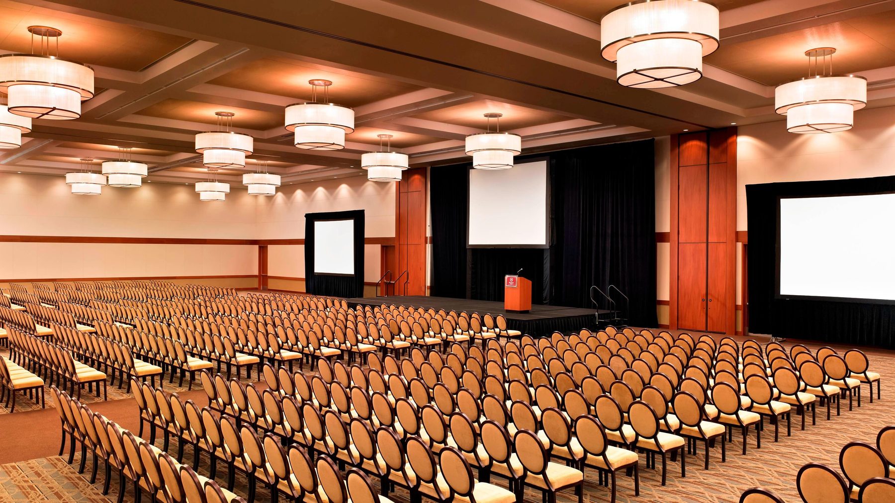 California Ballroom interior at Sheraton Fairplex Hotel & Conference Center