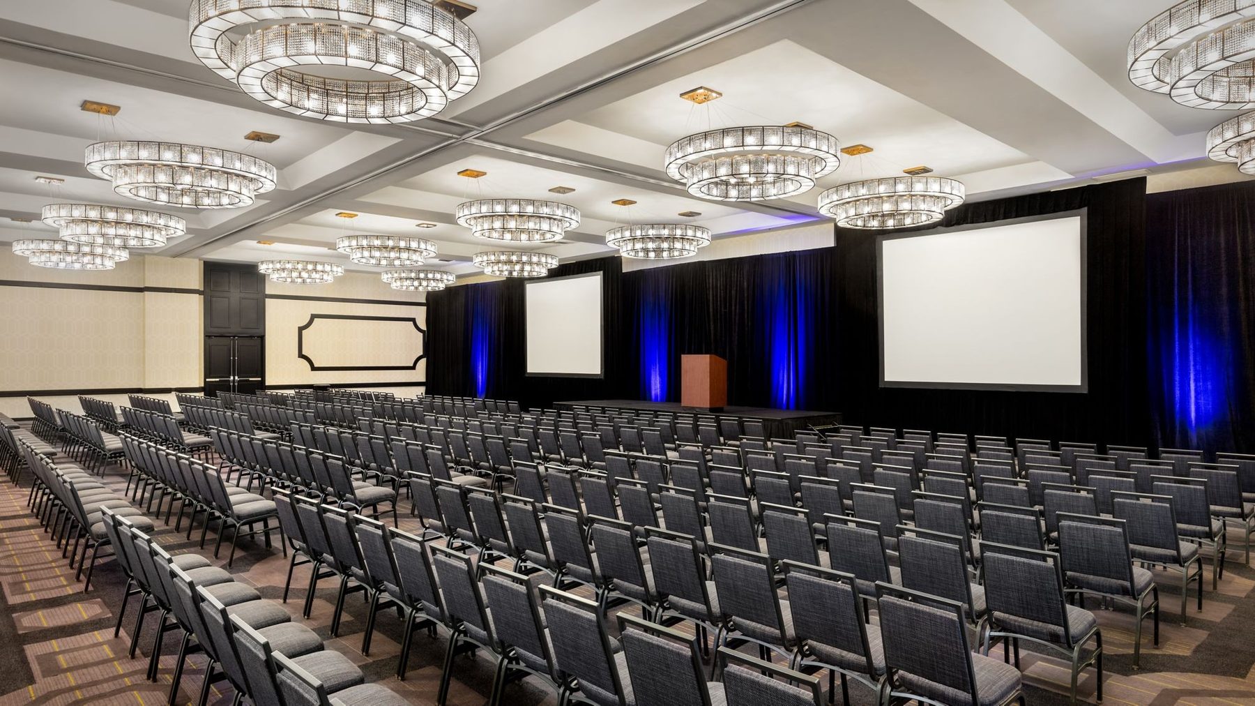 Gateway Ballroom interior at Sheraton Gateway Los Angeles