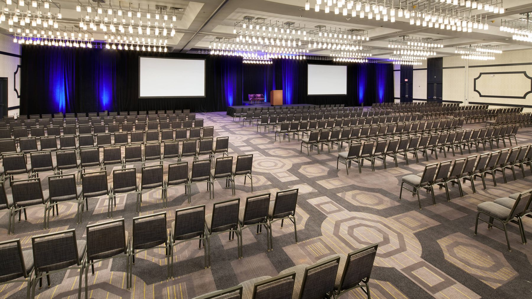 Grand Ballroom interior at Sheraton Gateway Los Angeles