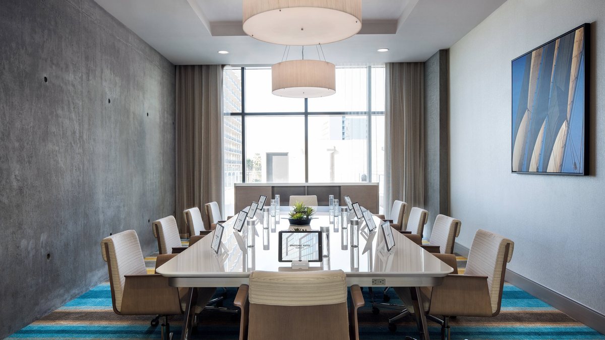 The Max West Boardroom at SpringHill Suites San Diego Downtown/Bayfront