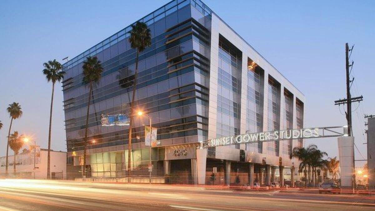 Sunset Gower Studios gate on Sunset