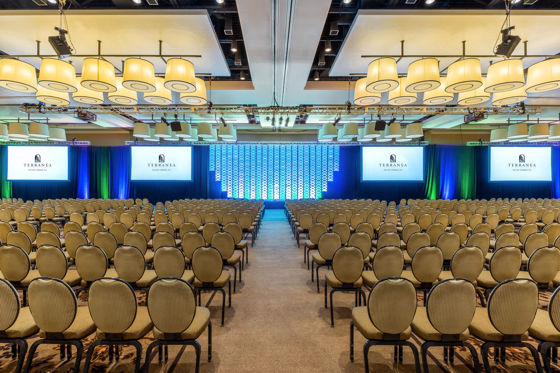 Palos Verdes Grand Ballroom interior at Terranea Resort