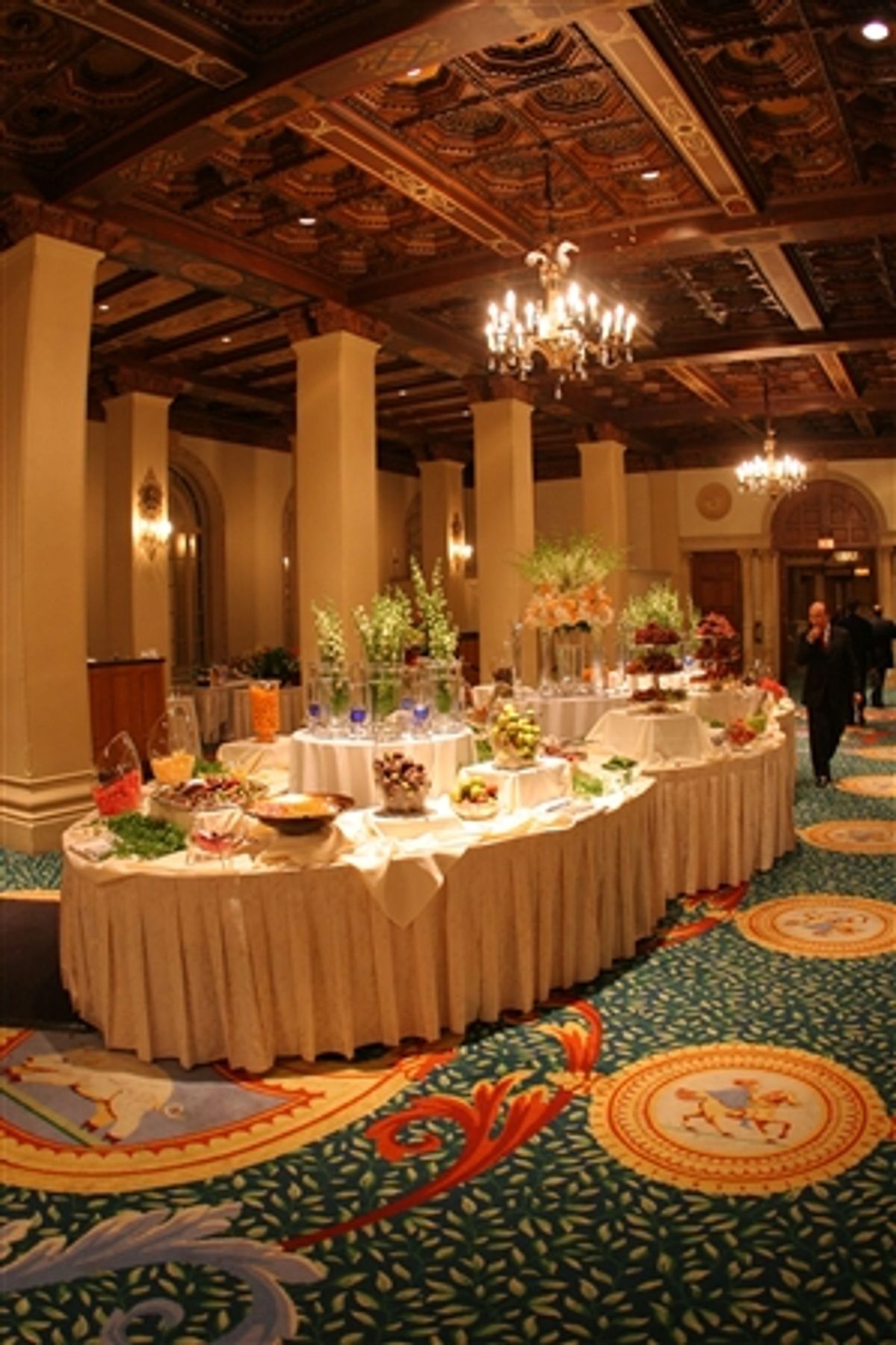 Tiffany Room interior at The Biltmore Los Angeles