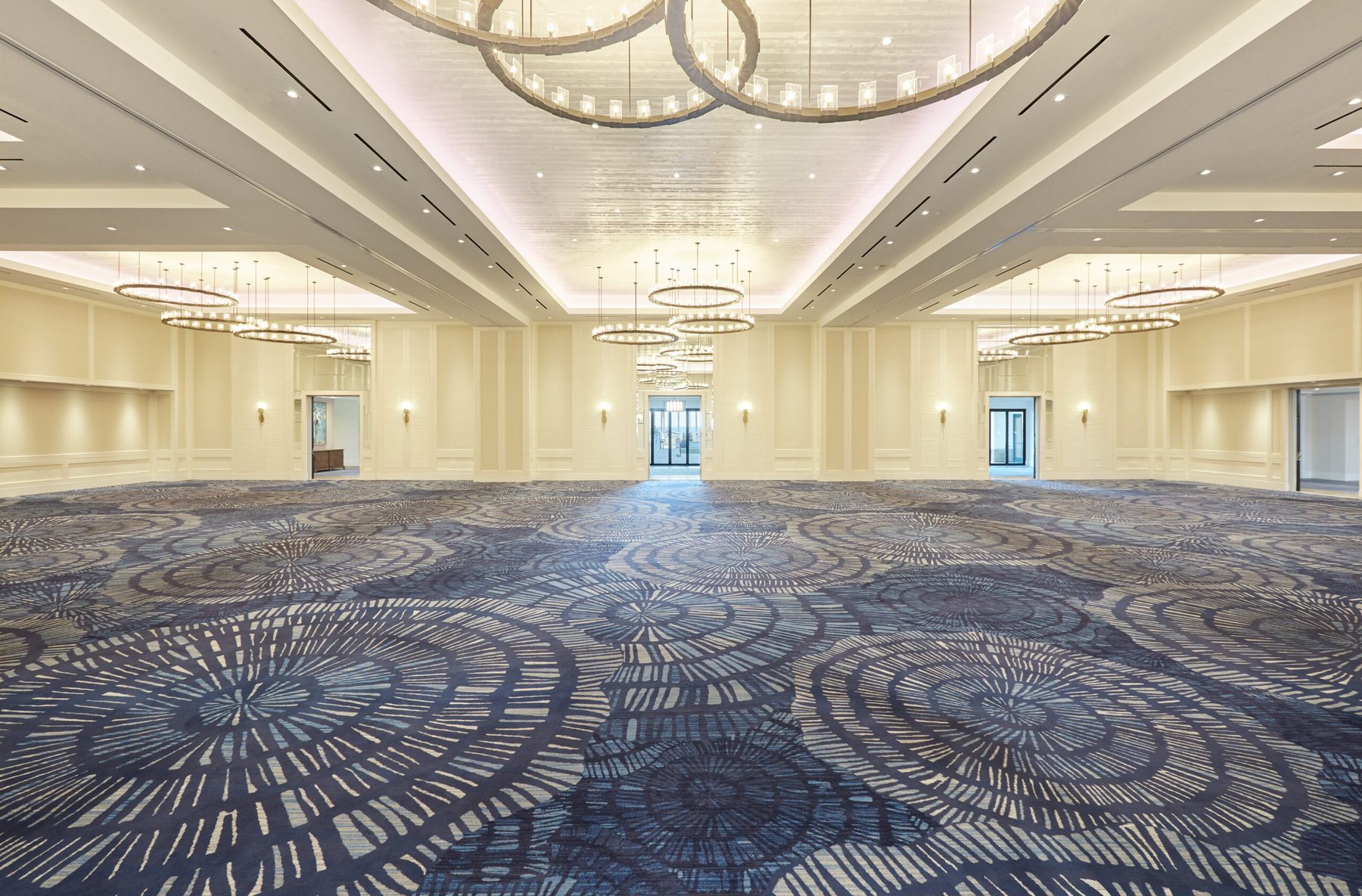 Breakwater Ballroom interior at The Waterfront Beach Resort, Twin Dolphin Tower