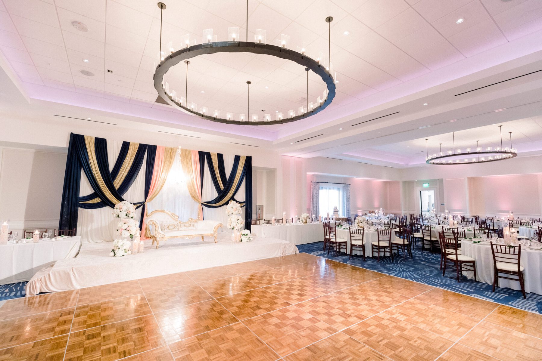 Whitewater Ballroom interior at The Waterfront Beach Resort, Twin Dolphin Tower