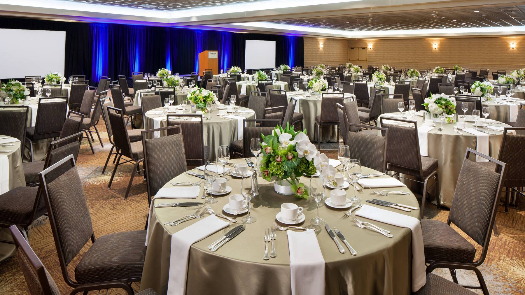 Catalina Ballroom interior at The Westin Bonaventure