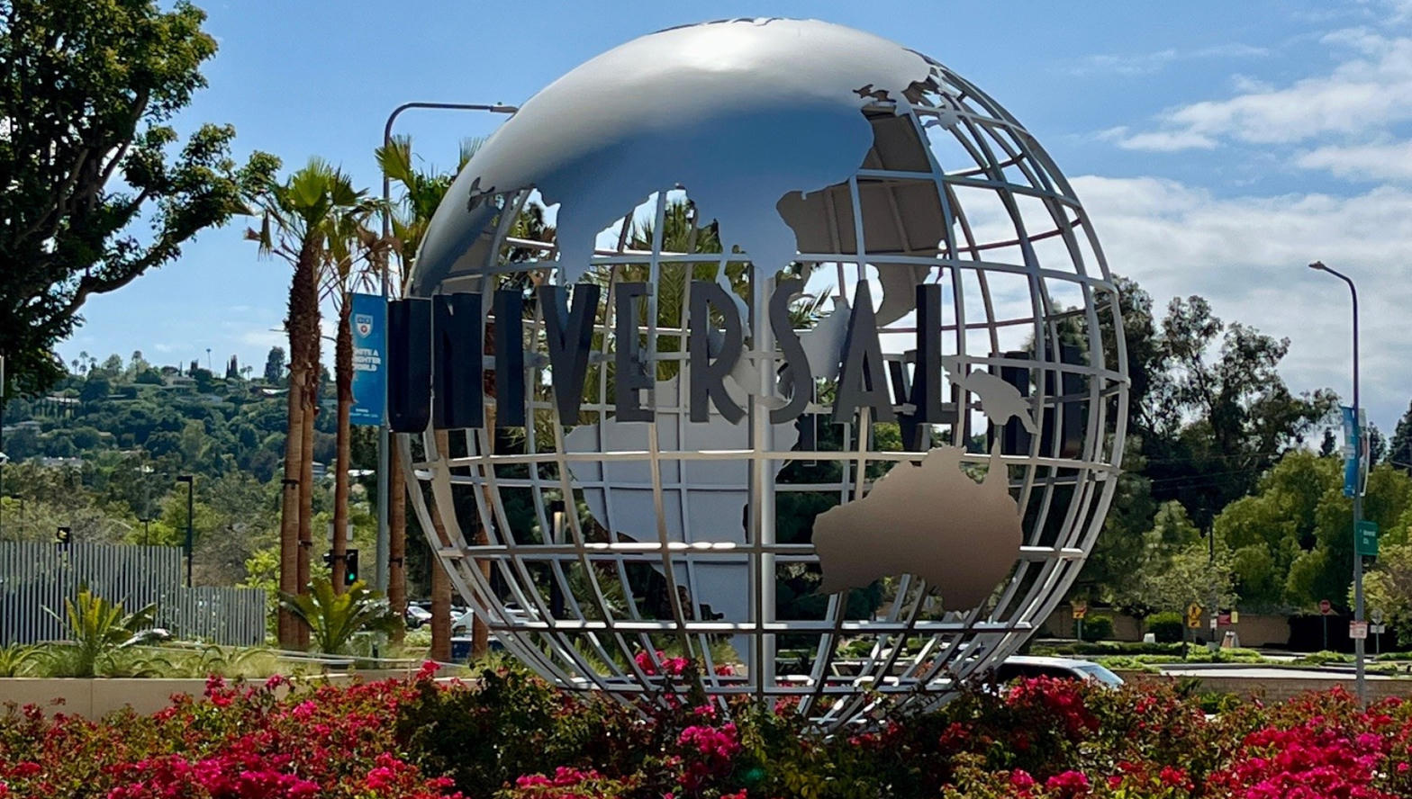 Universal Studios Lot globe