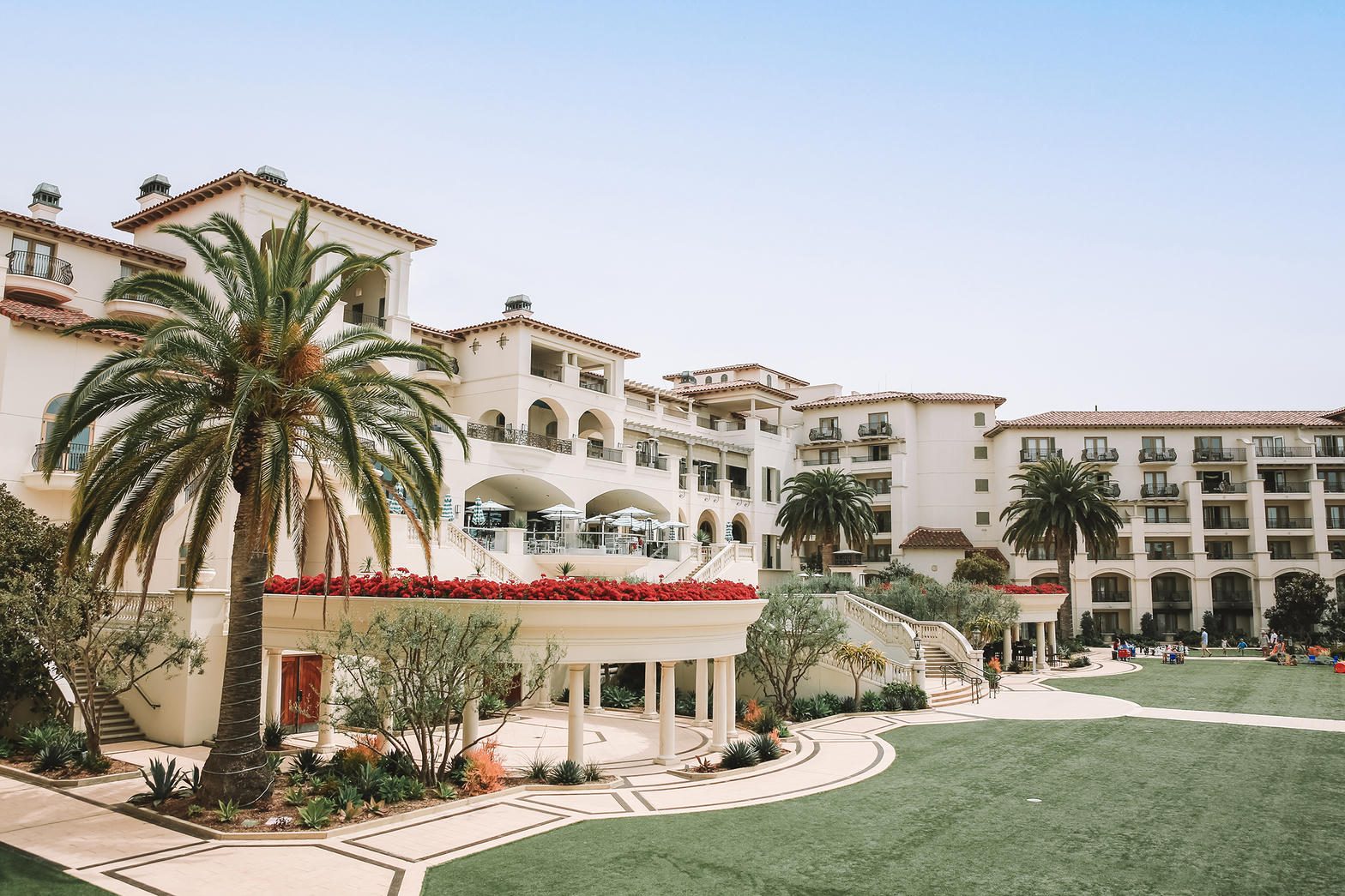Resort lawns at Waldorf Astoria Monarch Beach