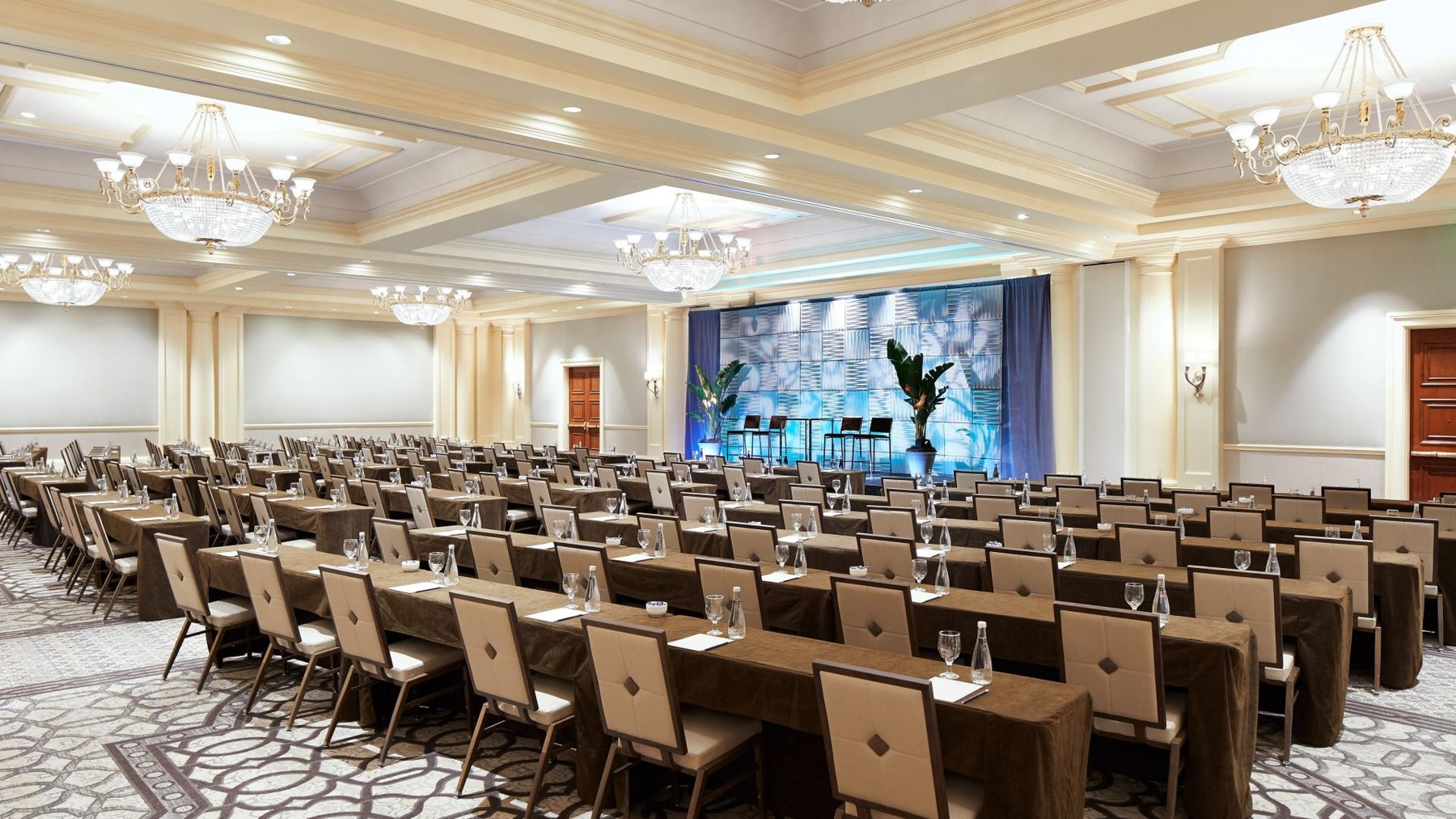 Monarch Ballroom interior at Waldorf Astoria Monarch Beach